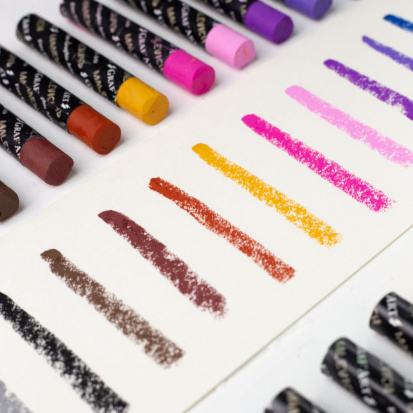 Масляная пастель Малевичъ профессиональная, 24 цвета